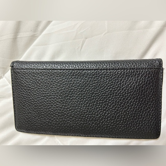 Justin Boots Western Rodeo Bi-Fold Wallet Horse Cross Christ Black Cowboy Cow - Picture 5 of 8